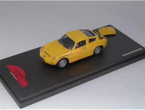 Fiat Abarth 1000 bialbero 1961 stradale giallo con motore - Standard Built 1:43 